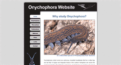 Desktop Screenshot of onychophora.com